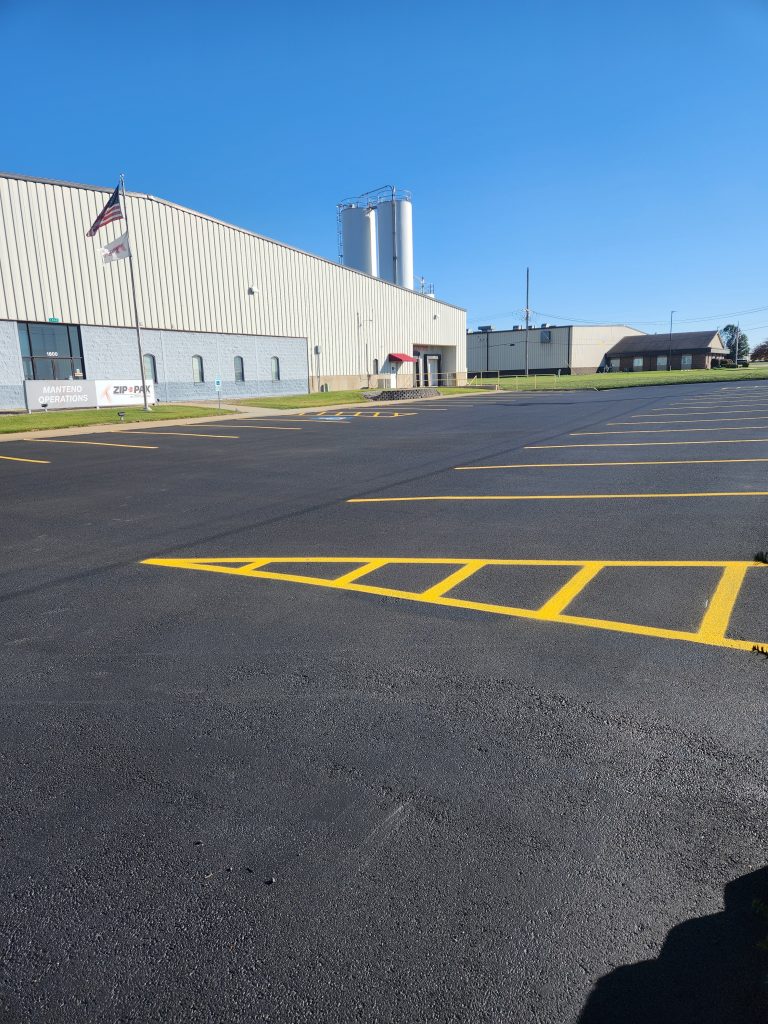 Brock's Sealcoating Job Completed